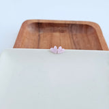 Hand Drawn Heart Studs - Lavender Purple from Spiffy & Splendid