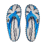 Islander Flip-Flops - Men's - Blue Palms From Gumbies USA
