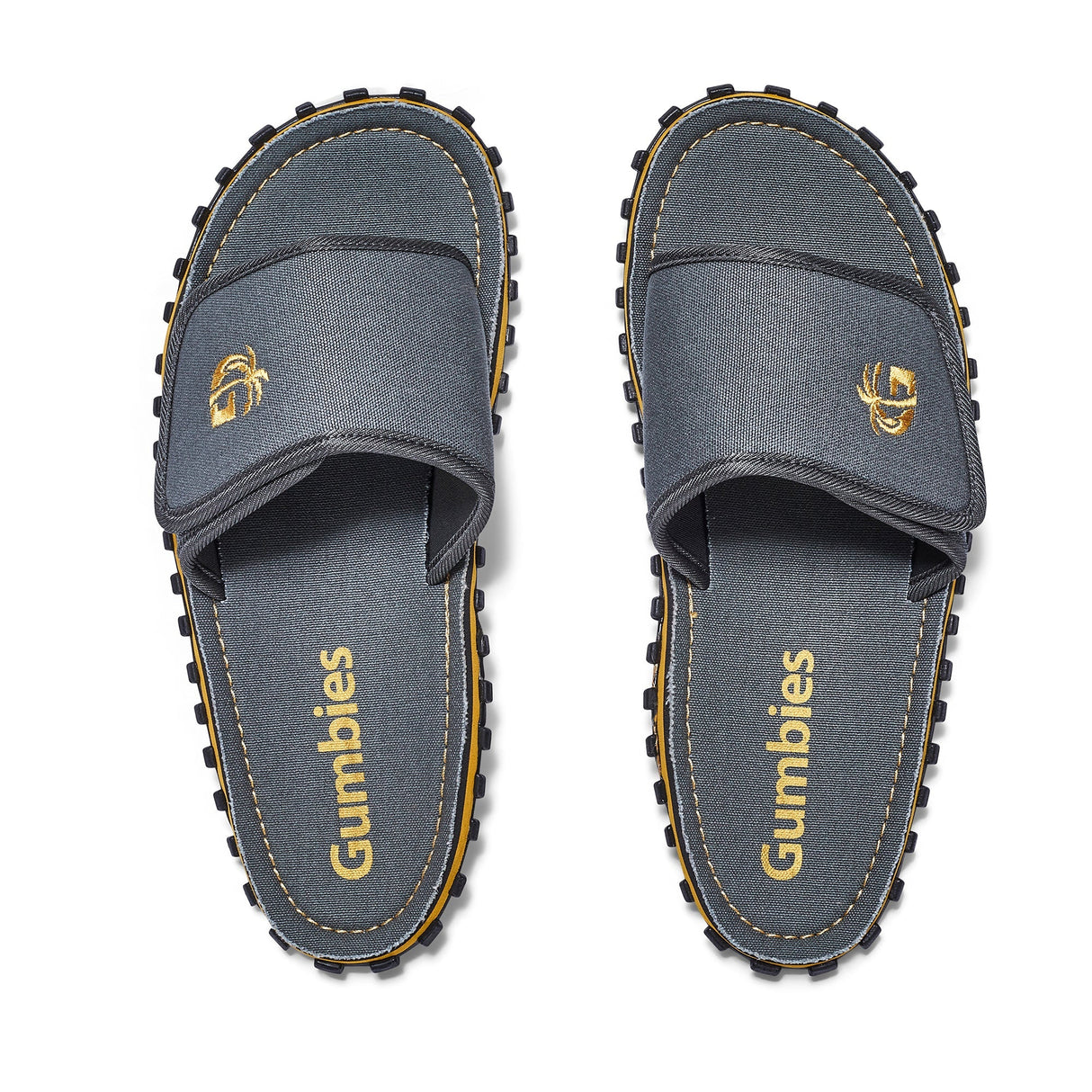 Strider Sliders - Men's - Grey From Gumbies USA