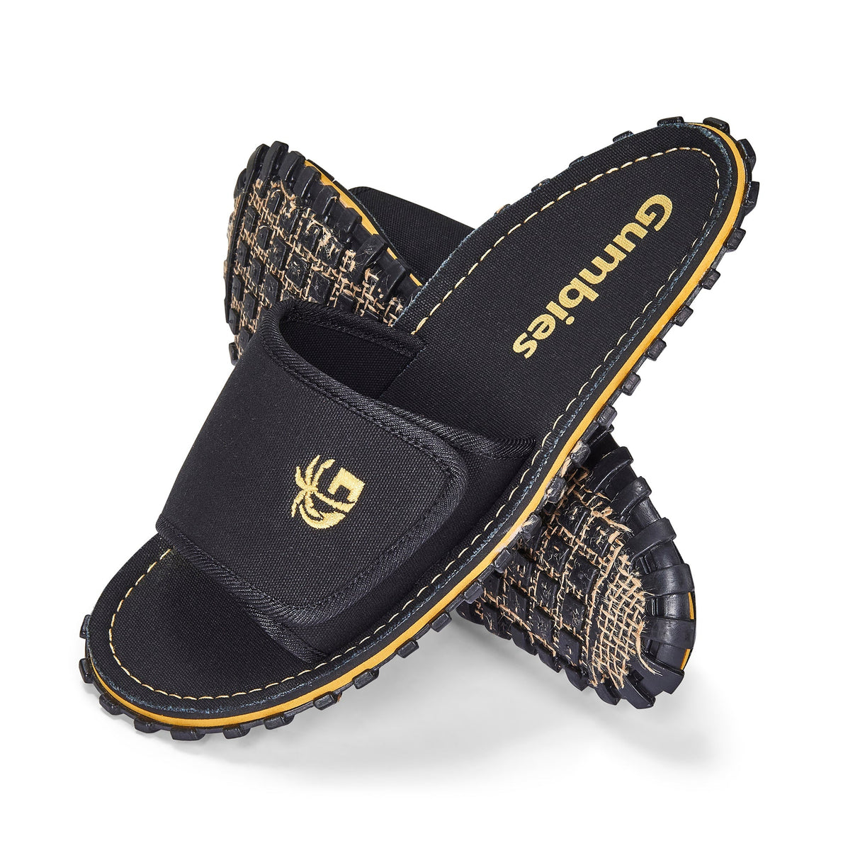 Strider Sliders - Men's - Black From Gumbies USA