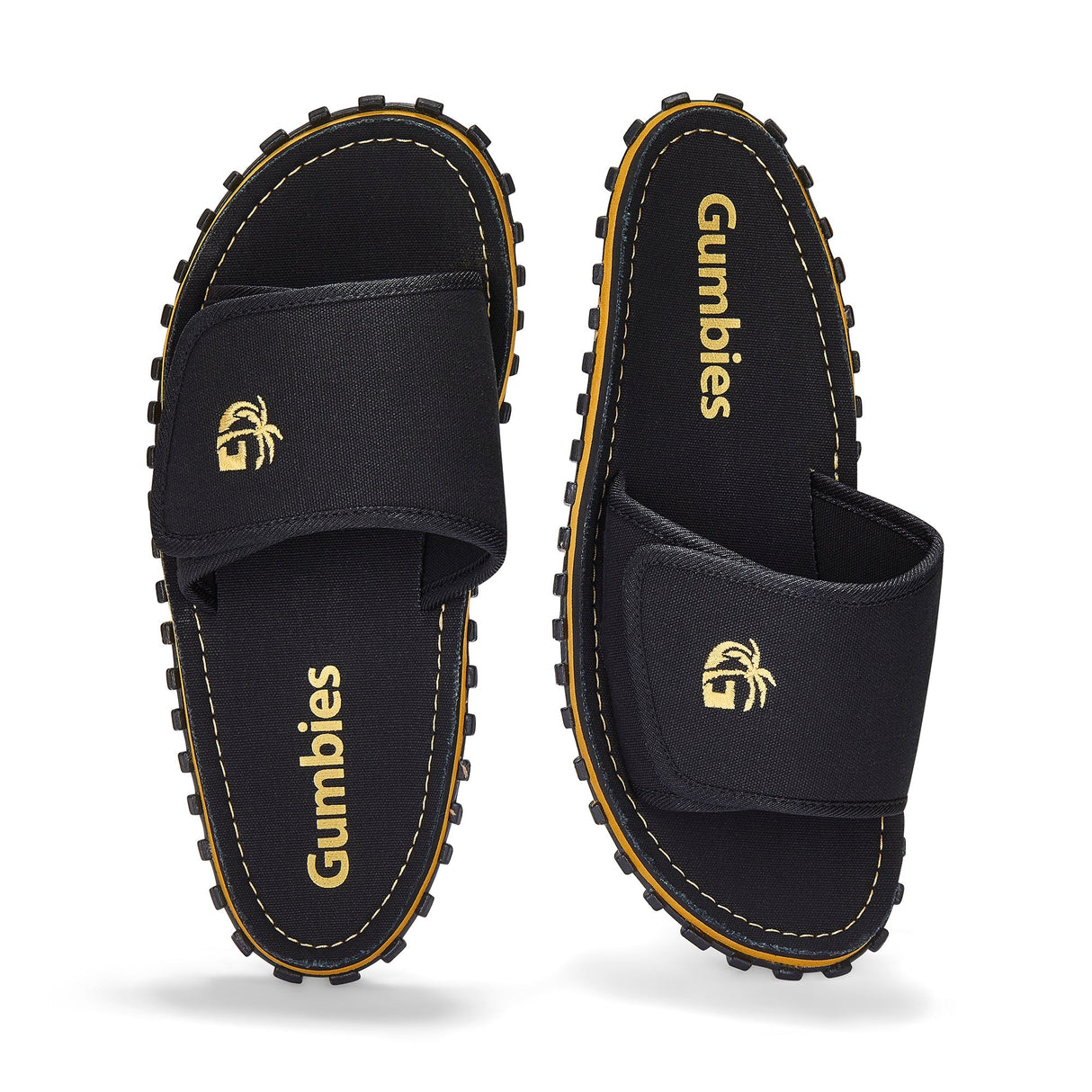 Strider Sliders - Men's - Black From Gumbies USA