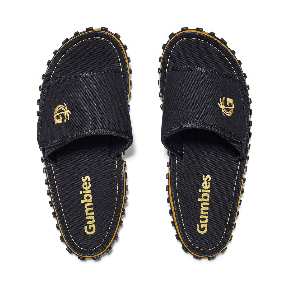 Strider Sliders - Men's - Black From Gumbies USA