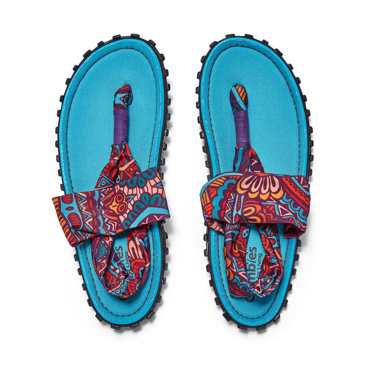 Slingbacks - Women's - Turquoise Vintage from Gumbies USA