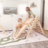 Tiny Land® Double-Sided Baby Playmat Forest Track Wonder From Tiny Land