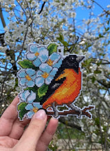 Birds 118CS Counted Cross-Stitch Kit From Wizardi