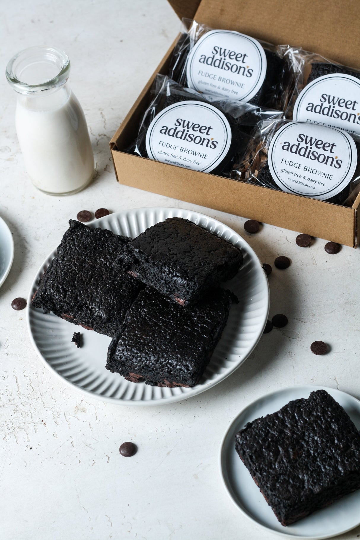 Fudge Brownies from Sweet Addison's