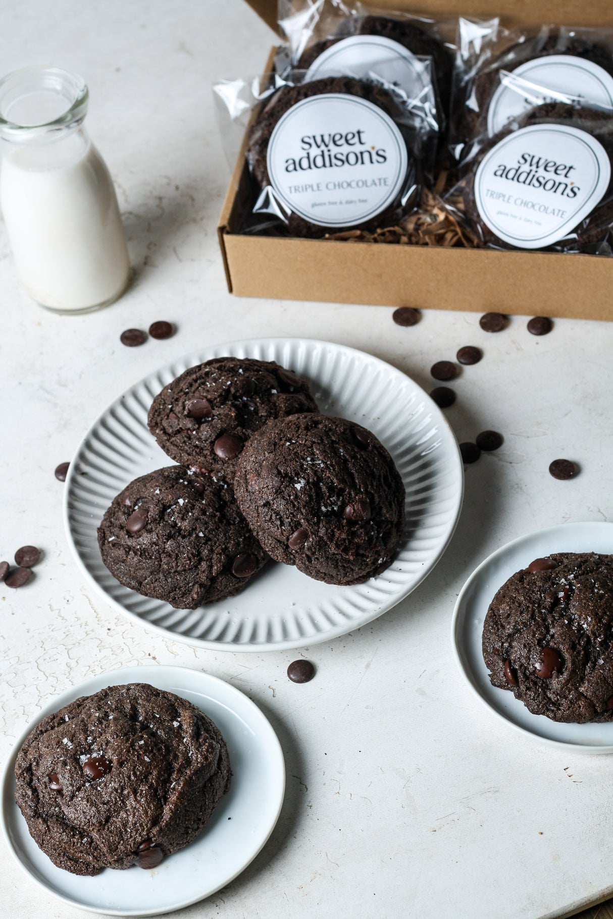 Triple Chocolate Cookies from Sweet Addison's