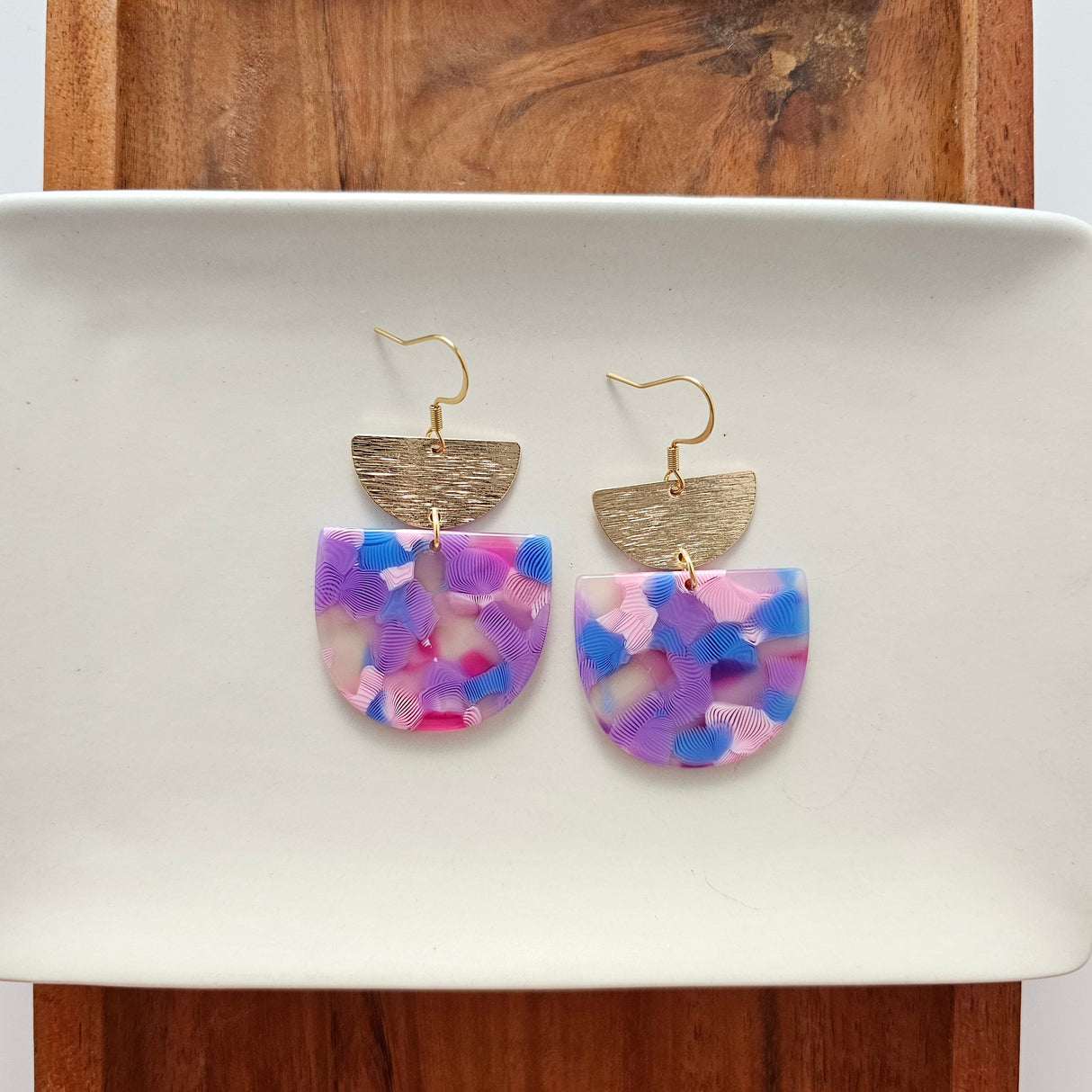 Harper Earrings - Cotton Candy from Spiffy & Splendid