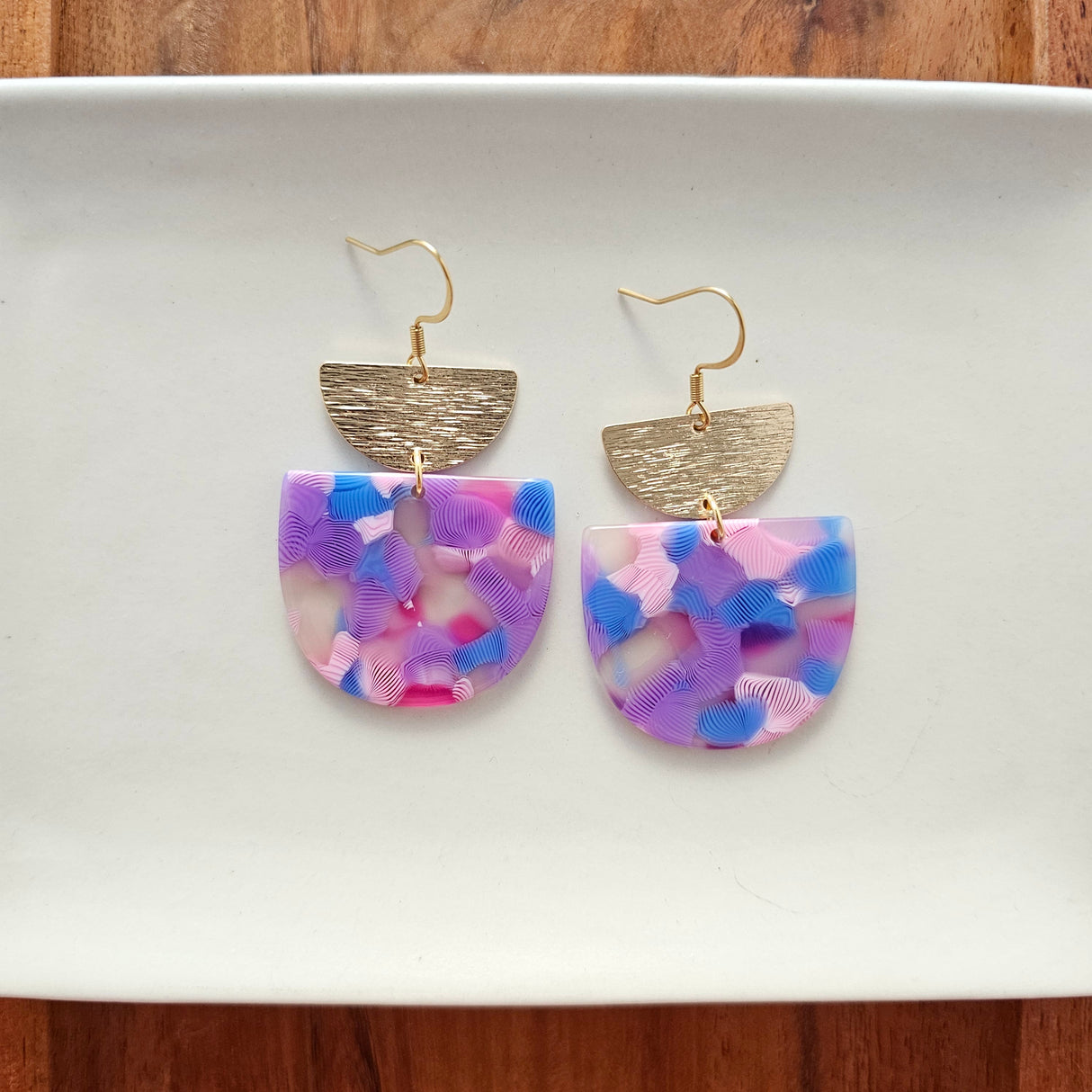 Harper Earrings - Cotton Candy from Spiffy & Splendid