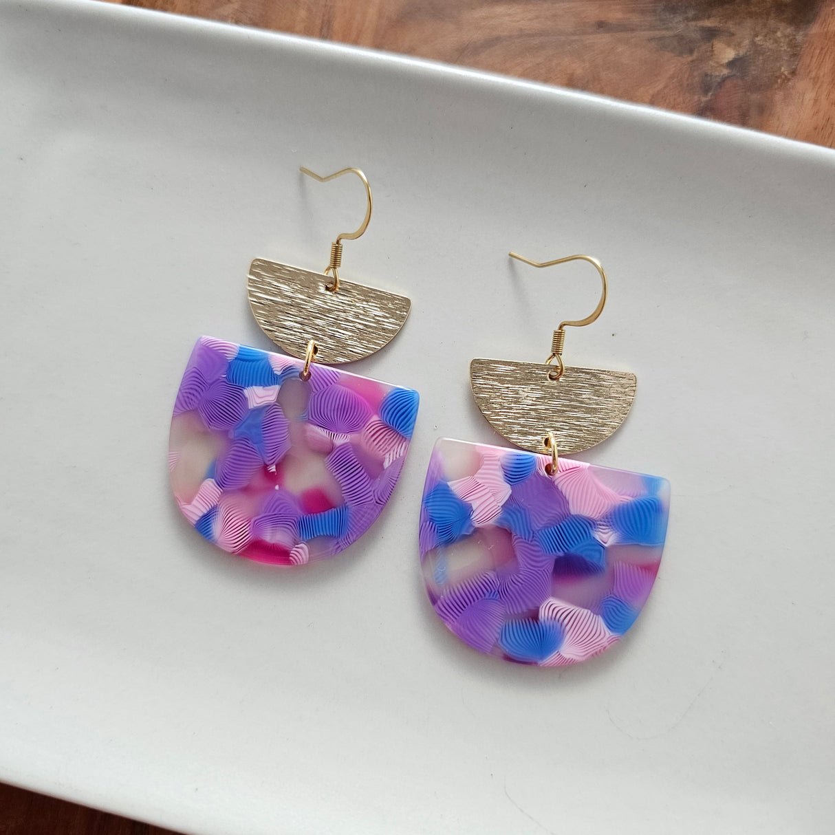 Harper Earrings - Cotton Candy from Spiffy & Splendid