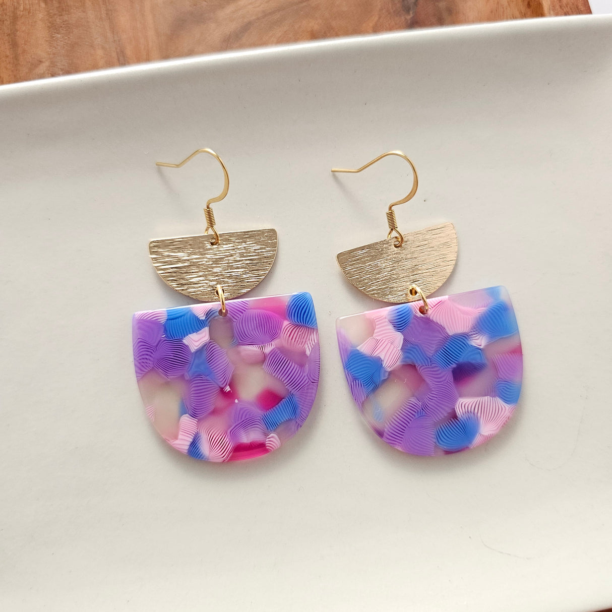 Harper Earrings - Cotton Candy from Spiffy & Splendid