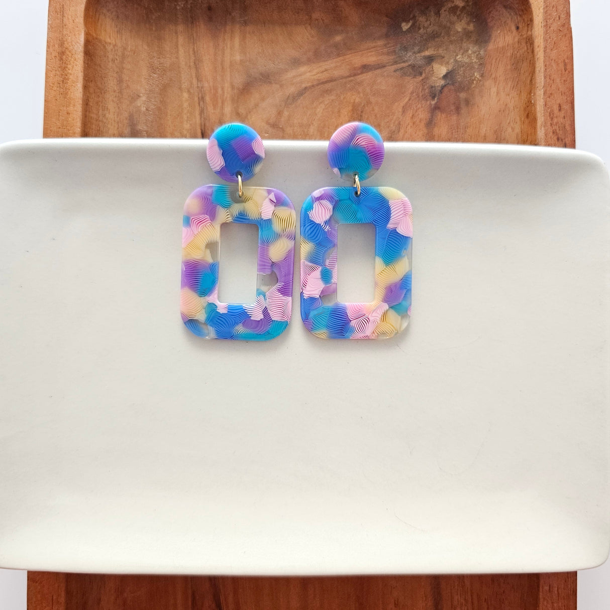 Margot Earrings - Watercolor from Spiffy & Splendid