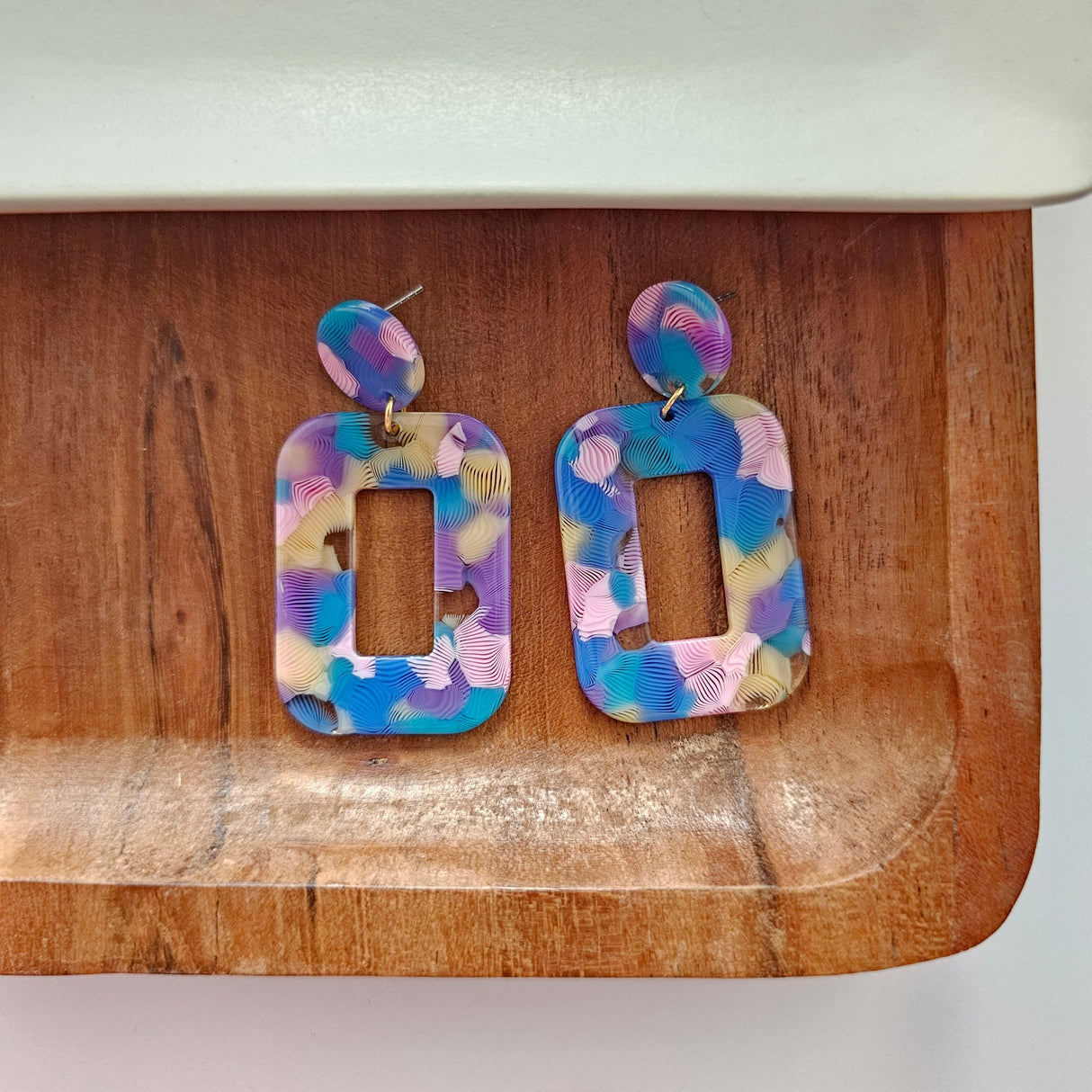 Margot Earrings - Watercolor from Spiffy & Splendid