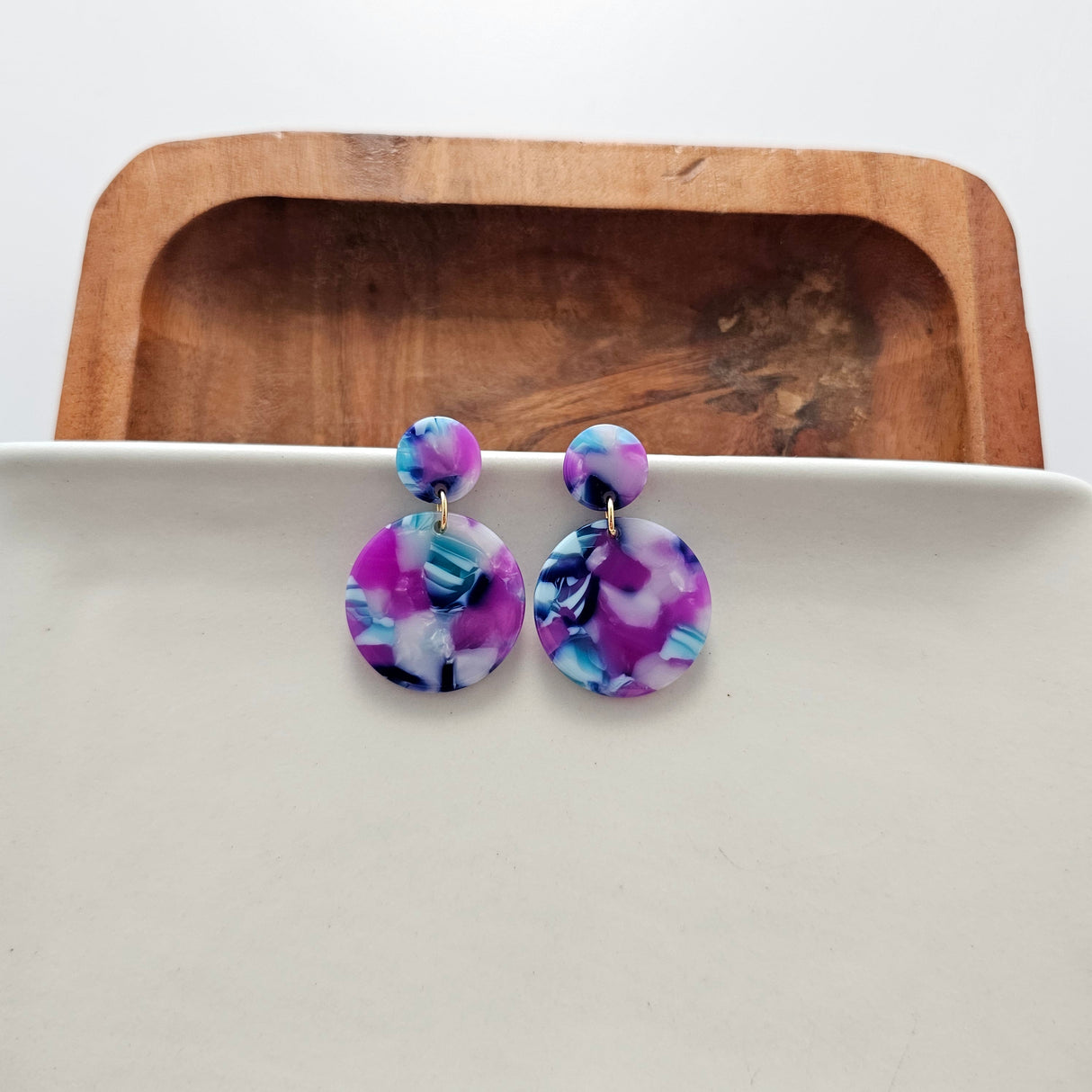 Addy Earrings - Purple Party from Spiffy & Splendid