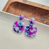 Addy Earrings - Purple Party from Spiffy & Splendid