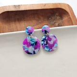 Addy Earrings - Purple Party from Spiffy & Splendid