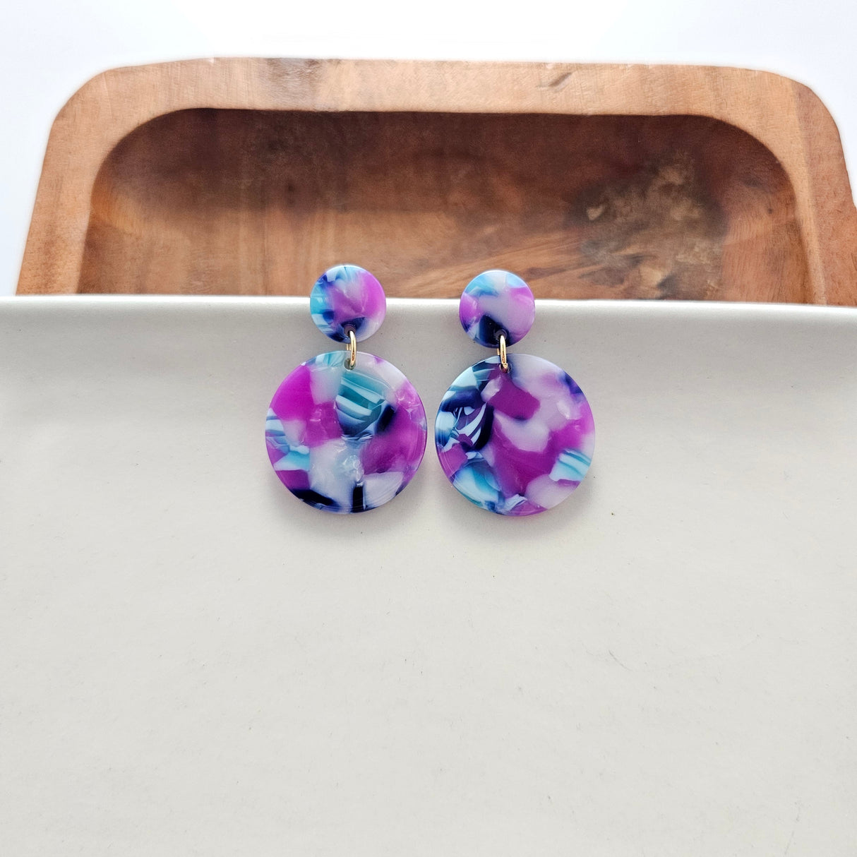 Addy Earrings - Purple Party from Spiffy & Splendid