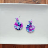 Addy Earrings - Purple Party from Spiffy & Splendid