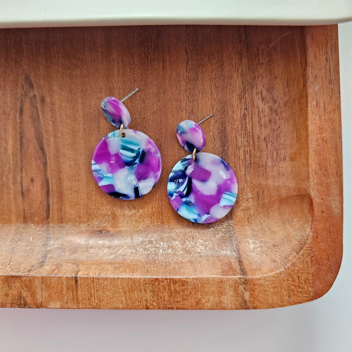 Addy Earrings - Purple Party from Spiffy & Splendid