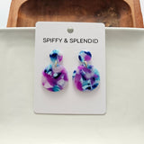 Addy Earrings - Purple Party from Spiffy & Splendid