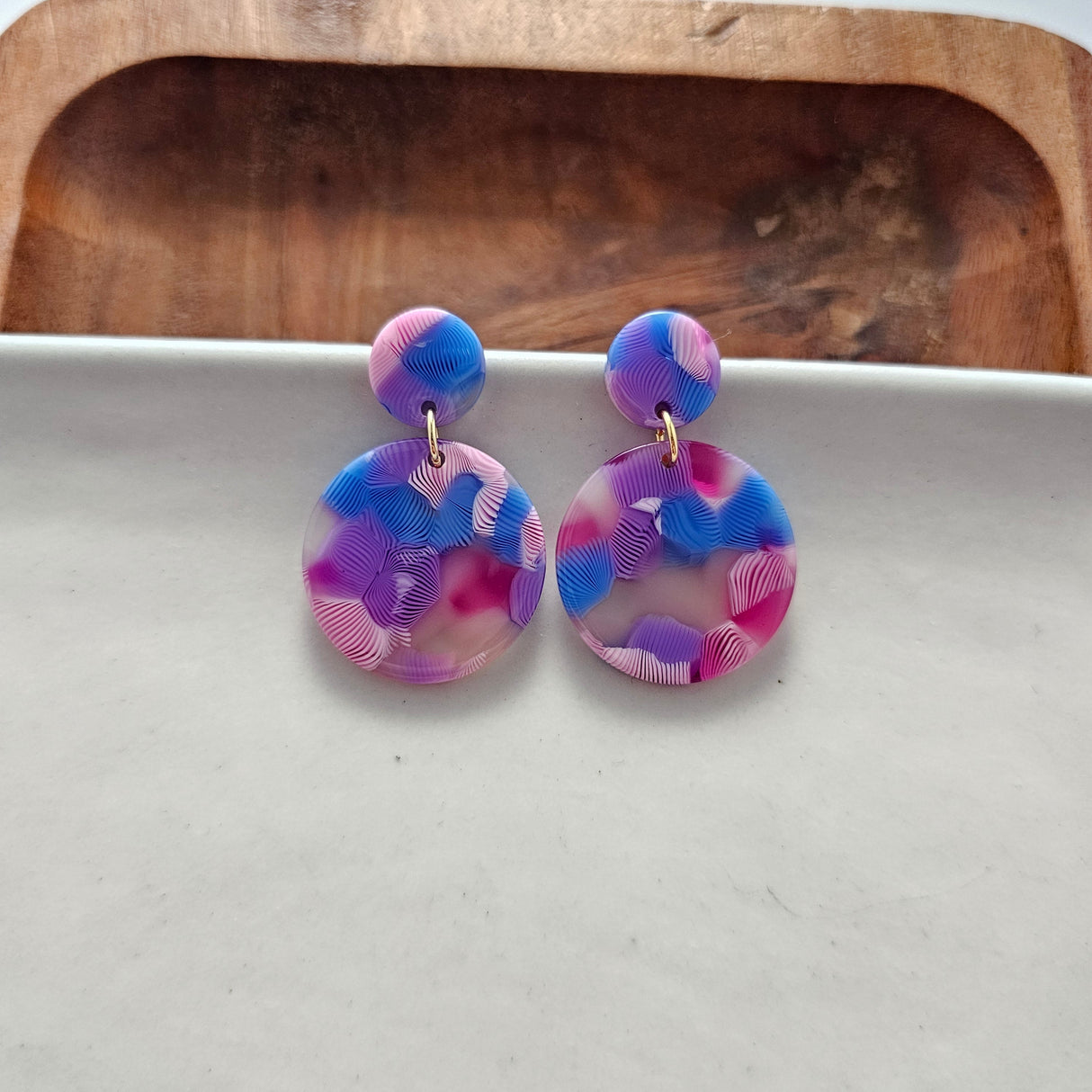 Addy Earrings - Cotton Candy from Spiffy & Splendid