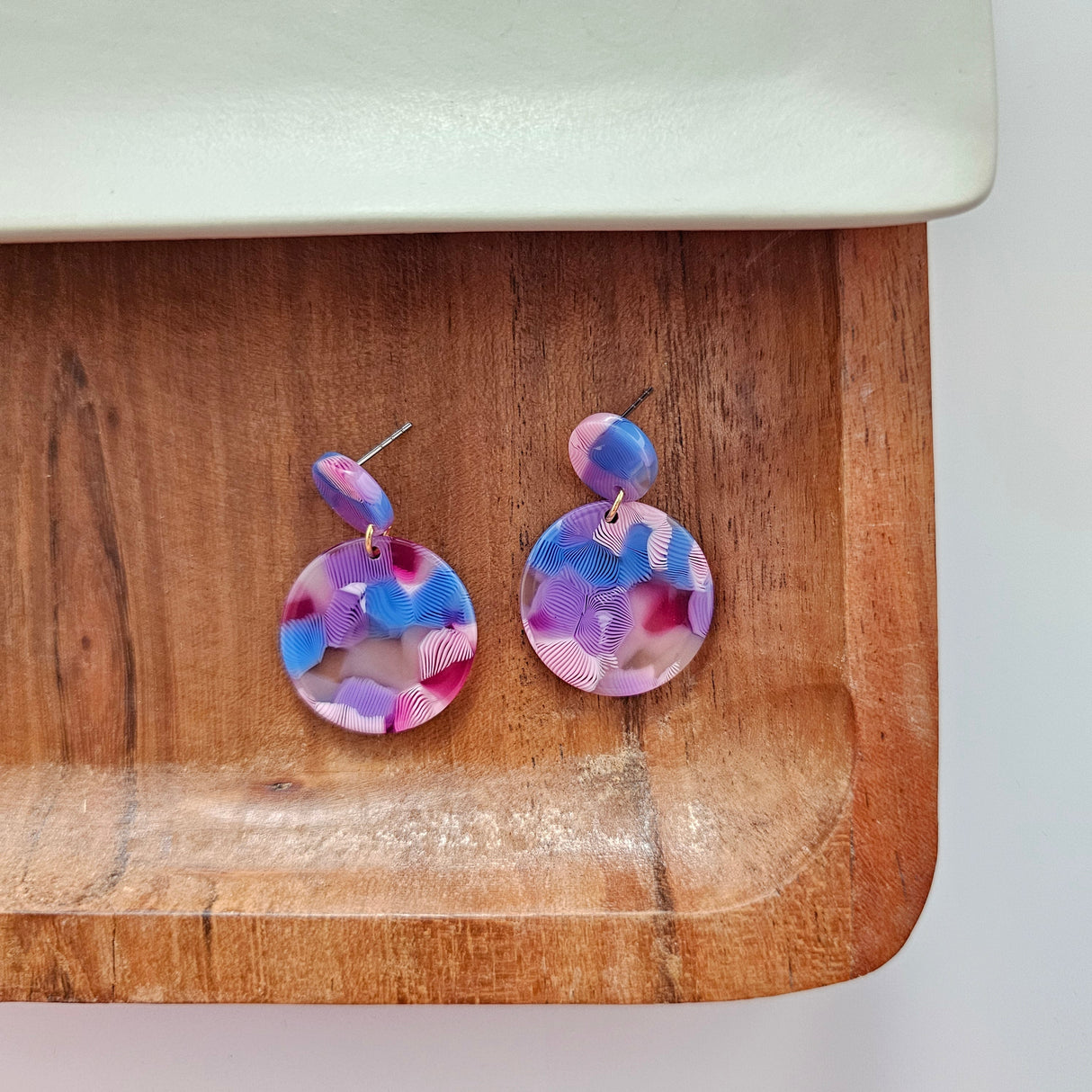 Addy Earrings - Cotton Candy from Spiffy & Splendid