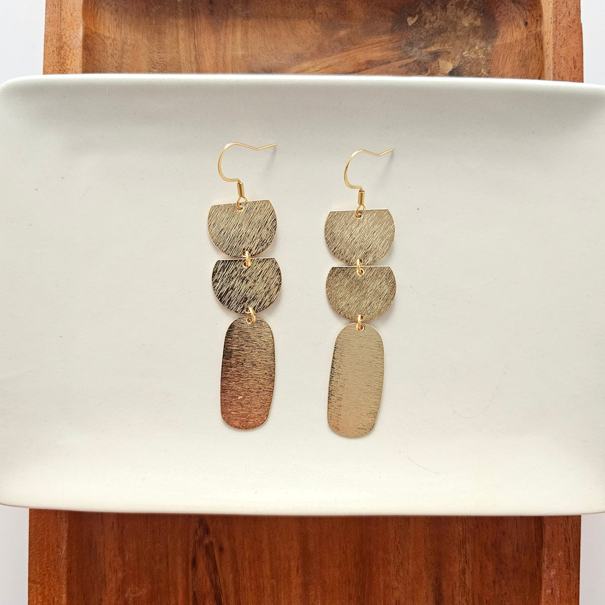 Elizabeth Earrings - Gold from Spiffy & Splendid