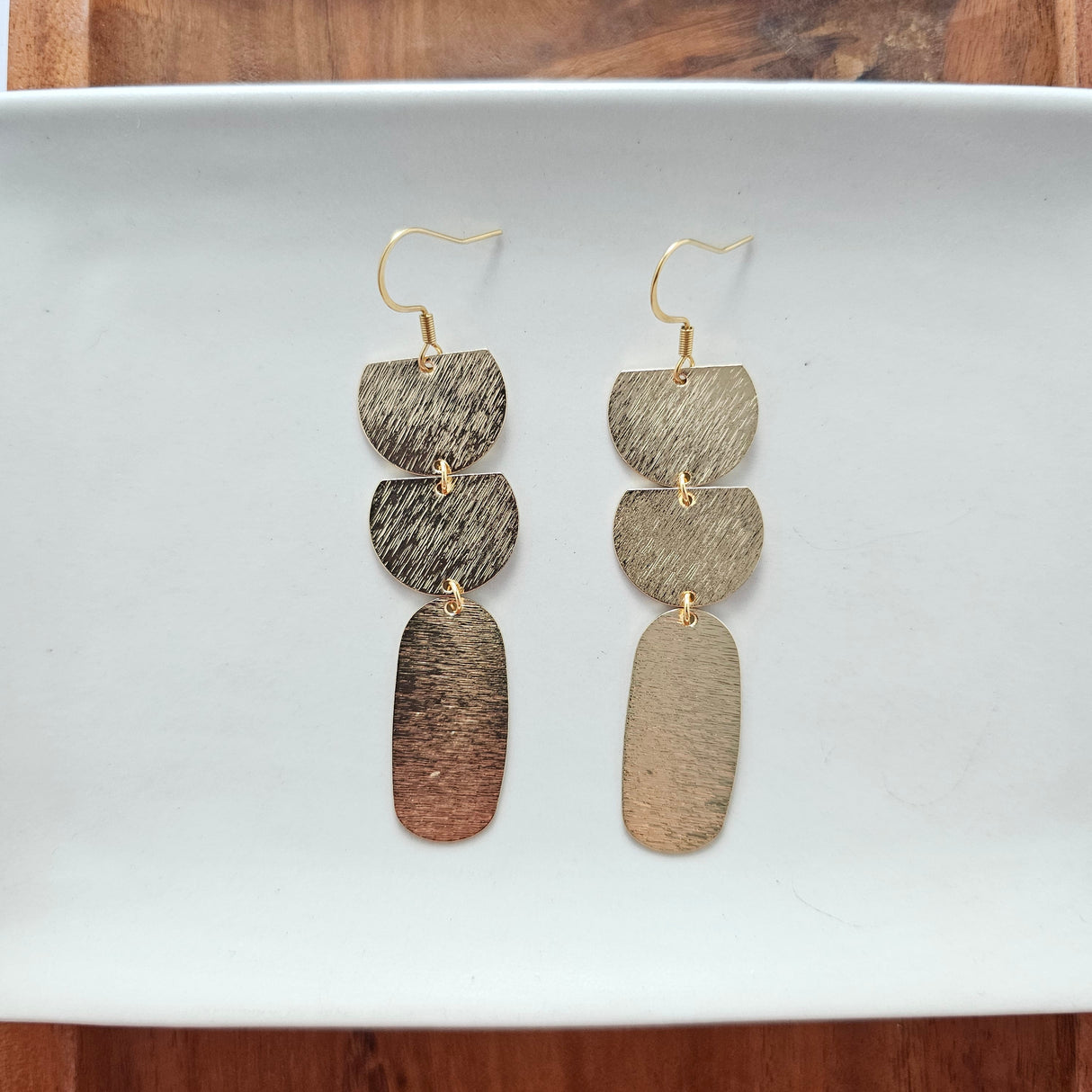 Elizabeth Earrings - Gold from Spiffy & Splendid