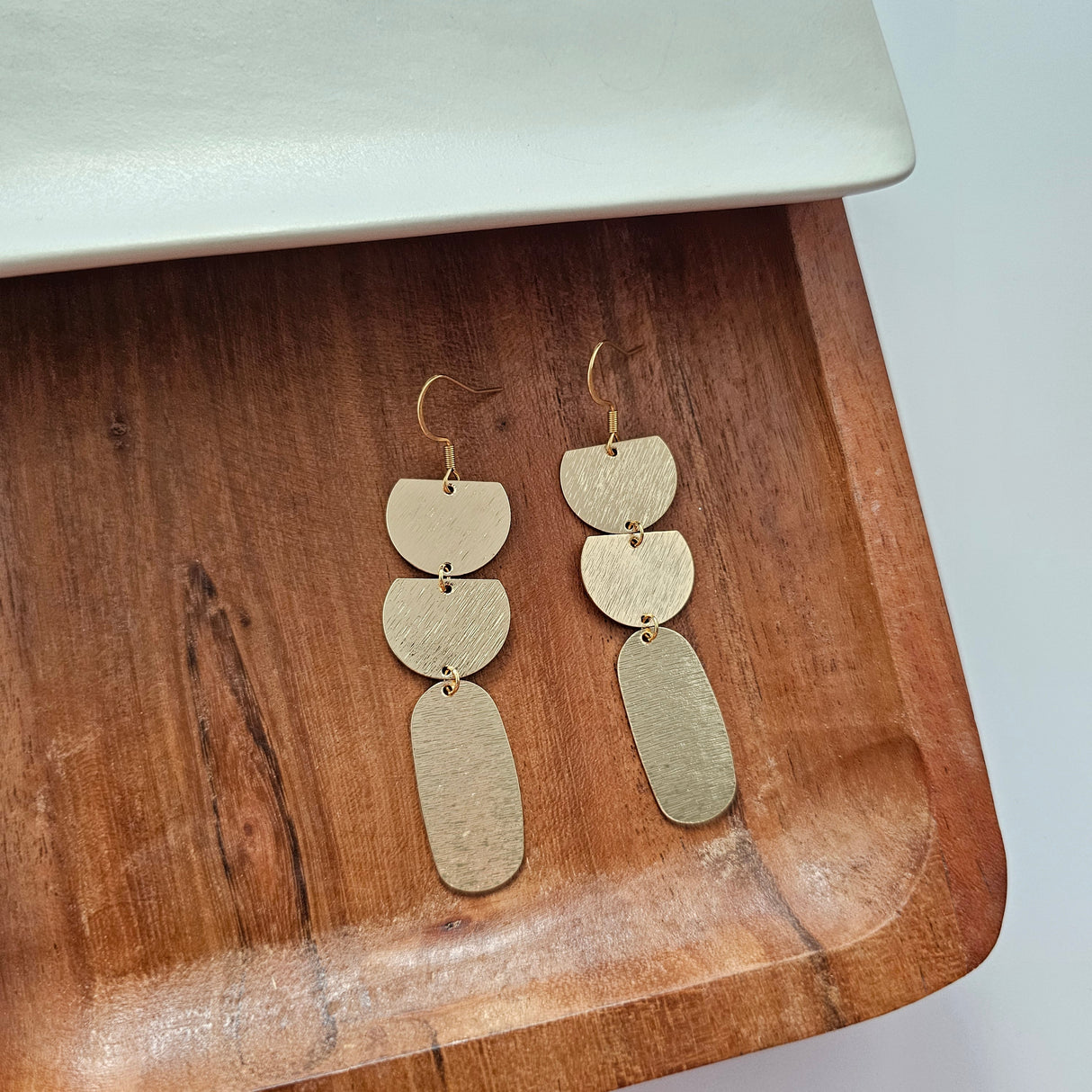Elizabeth Earrings - Gold from Spiffy & Splendid