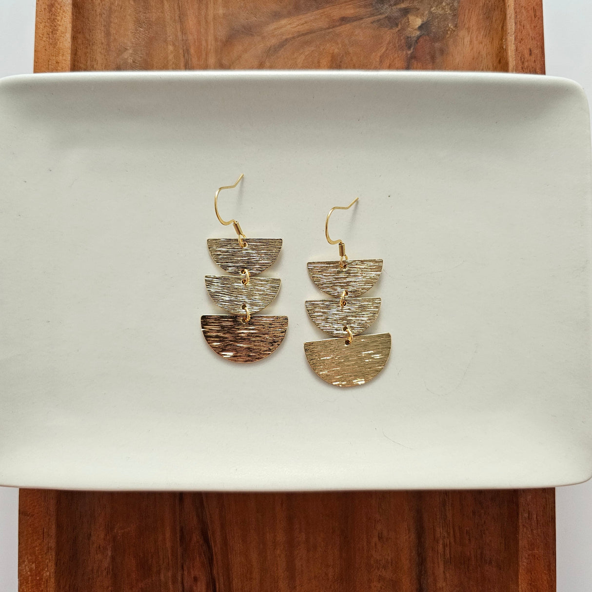 Kinsley Earrings - Gold from Spiffy & Splendid