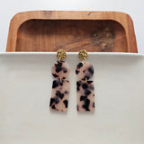 Nora Earrings - Blonde Tortoise from Spiffy & Splendid