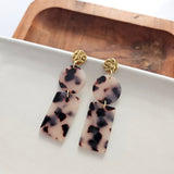 Nora Earrings - Blonde Tortoise from Spiffy & Splendid
