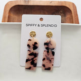 Nora Earrings - Blonde Tortoise from Spiffy & Splendid