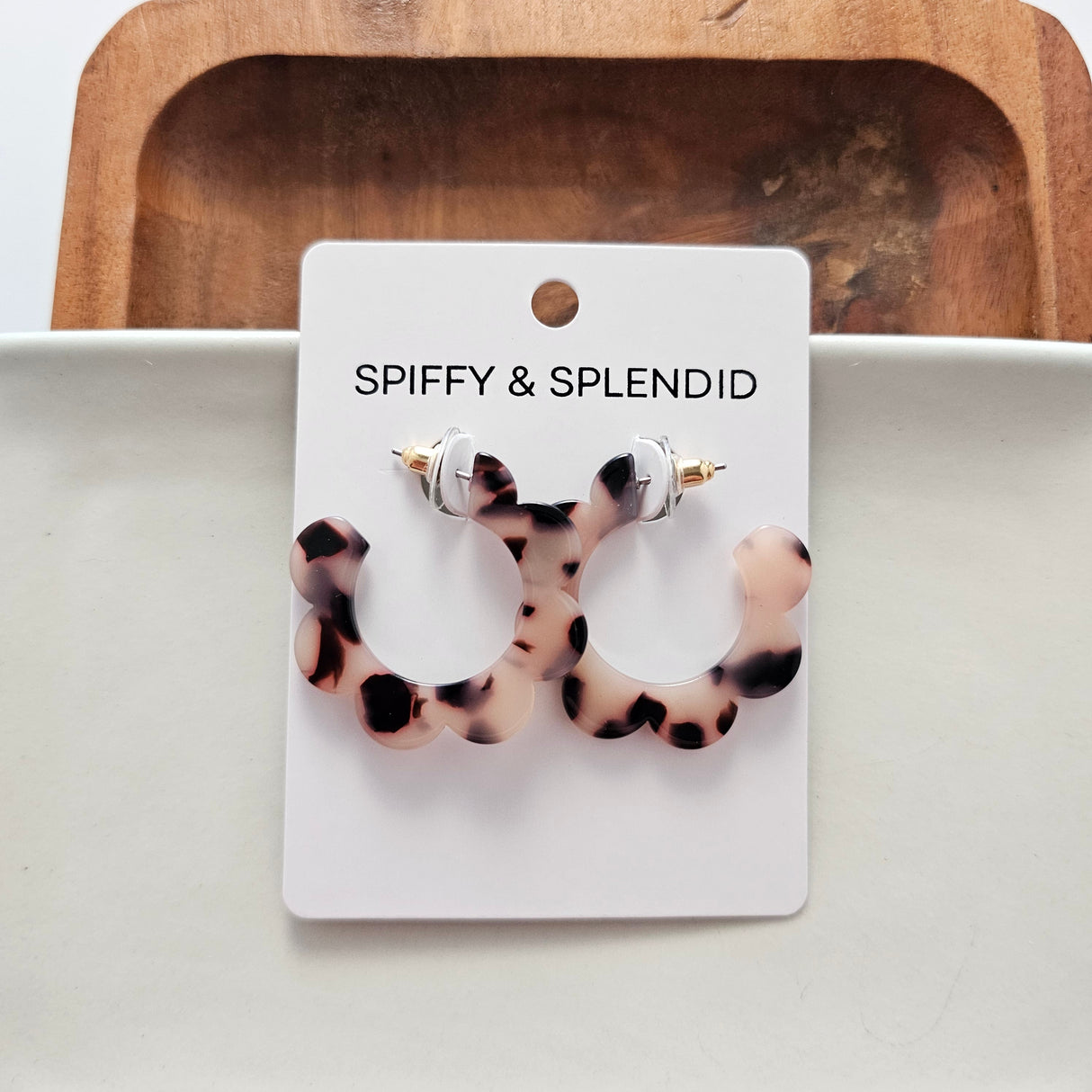 Flora Hoops - Blonde Tortoise from Spiffy & Splendid