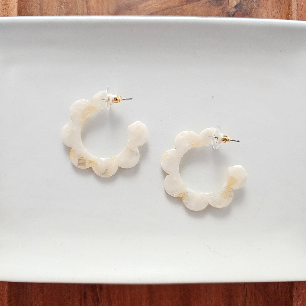 Flora Hoops - Cream from Spiffy & Splendid