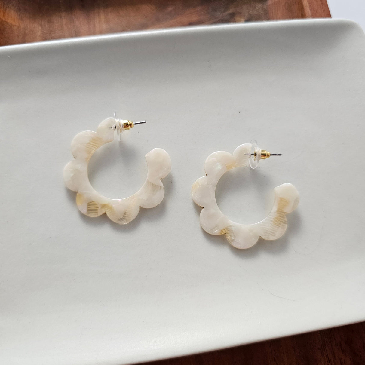 Flora Hoops - Cream from Spiffy & Splendid