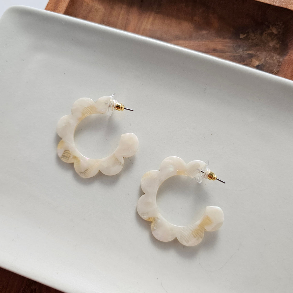 Flora Hoops - Cream from Spiffy & Splendid