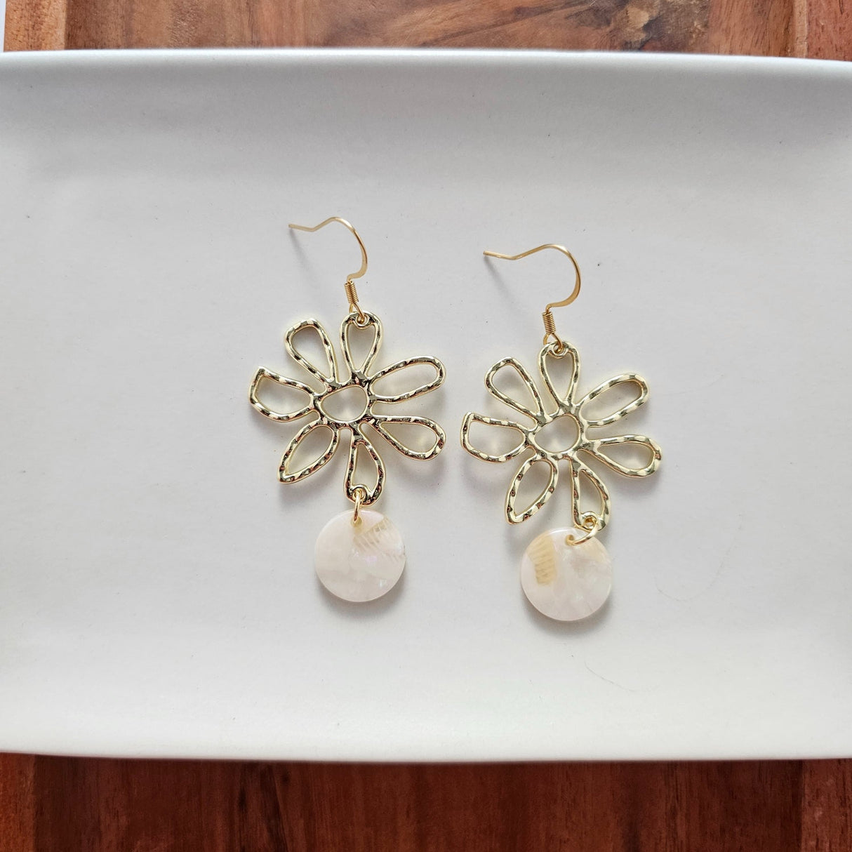 Maisy Earrings - Cream from Spiffy & Splendid