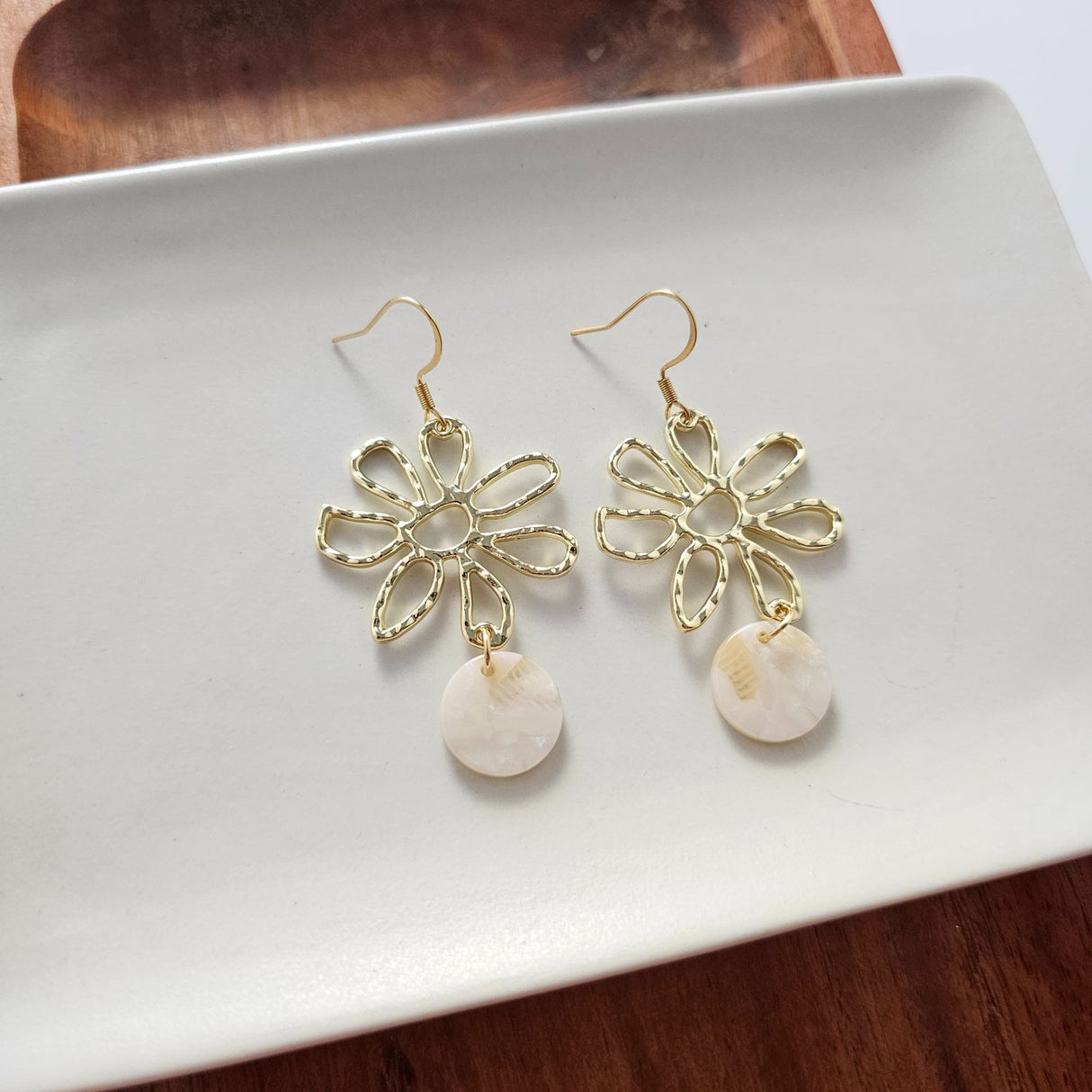 Maisy Earrings - Cream from Spiffy & Splendid