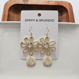 Maisy Earrings - Cream from Spiffy & Splendid