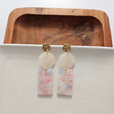 Nora Earrings - Iridescent Pastel from Spiffy & Splendid