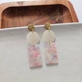 Nora Earrings - Iridescent Pastel from Spiffy & Splendid