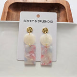 Nora Earrings - Iridescent Pastel from Spiffy & Splendid