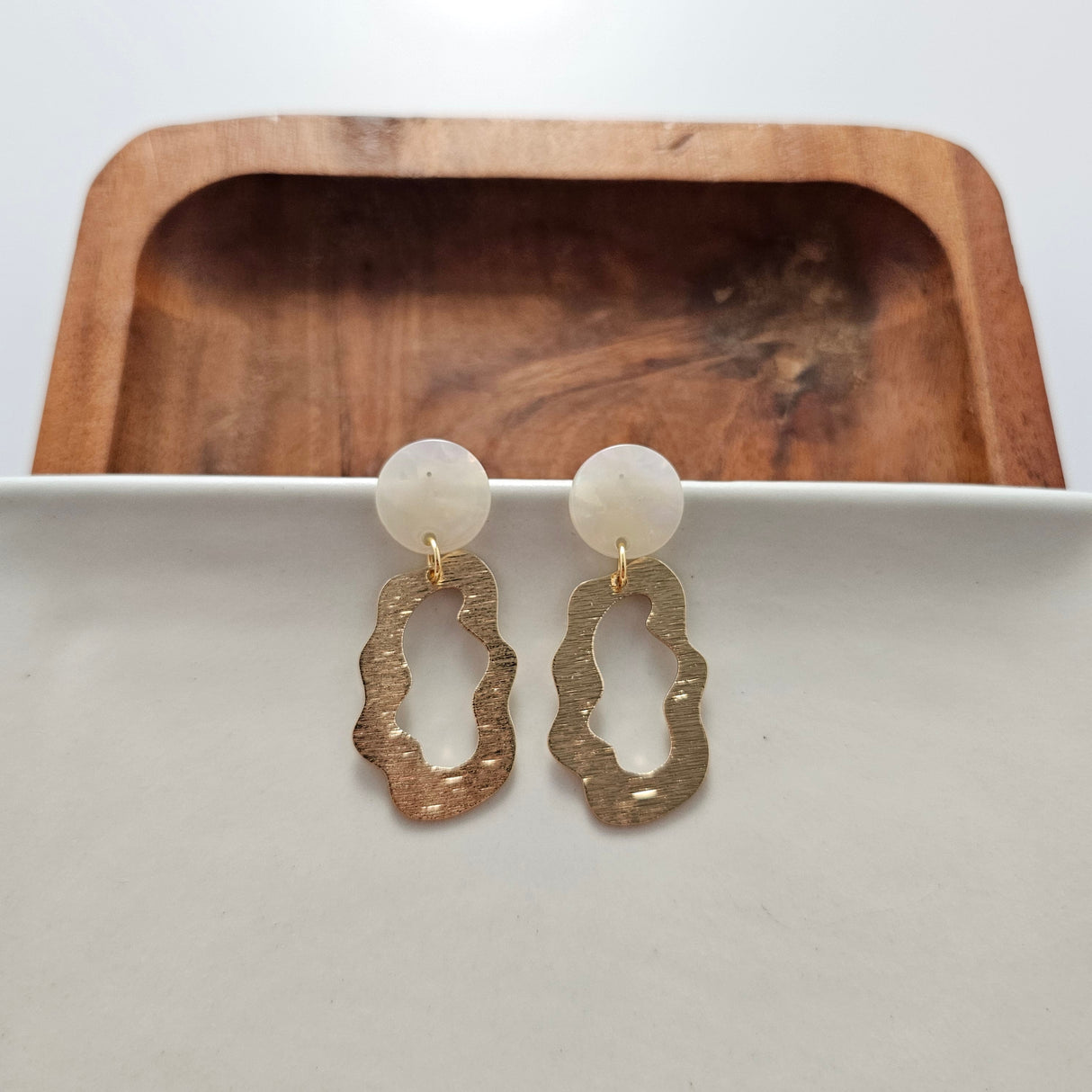 Marley Earrings - Iridescent from from Spiffy & Splendid