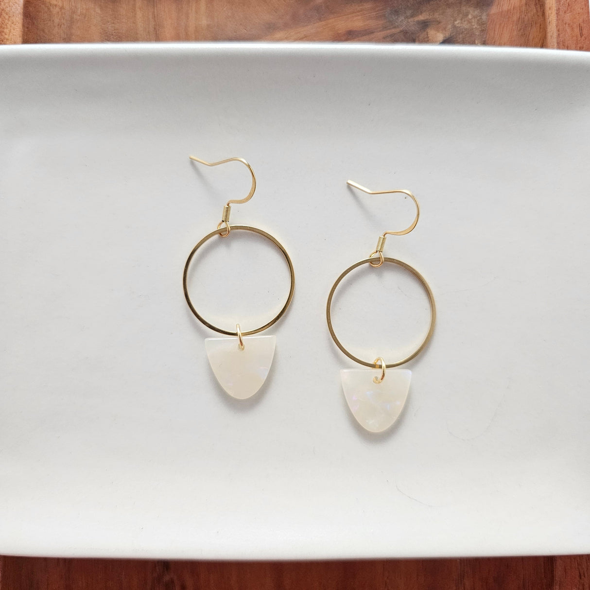 Iris Earrings - Iridescent from Spiffy & Splendid