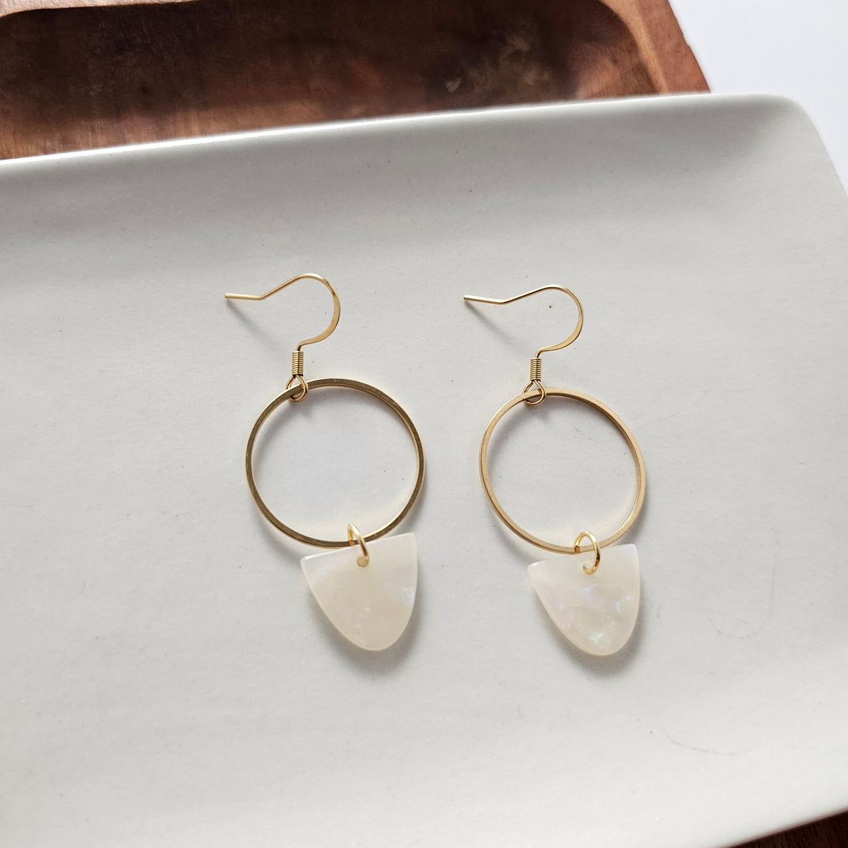 Iris Earrings - Iridescent from Spiffy & Splendid