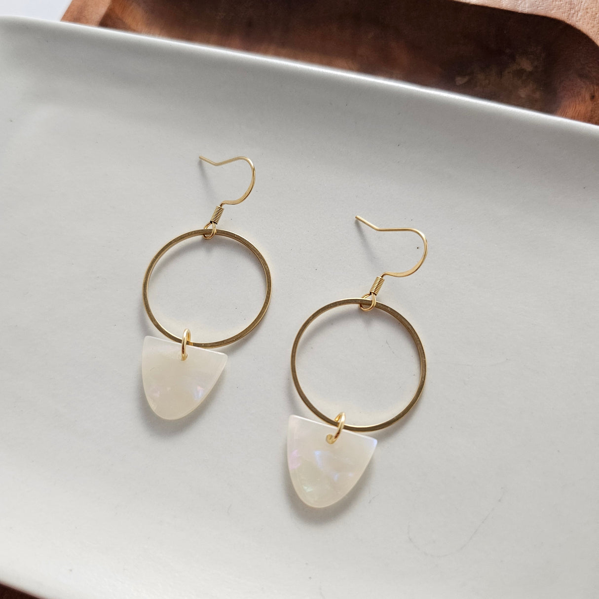 Iris Earrings - Iridescent from Spiffy & Splendid