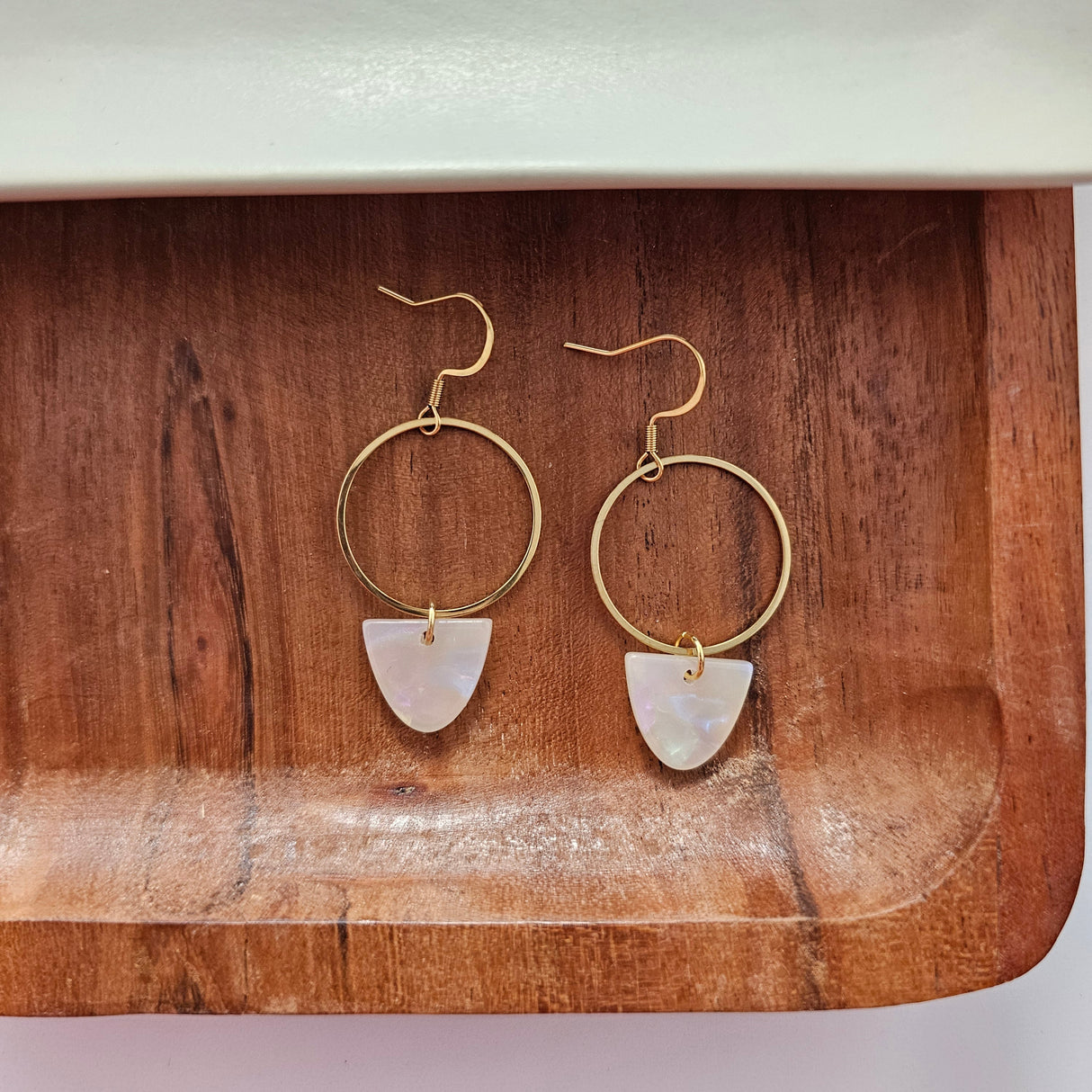Iris Earrings - Iridescent from Spiffy & Splendid