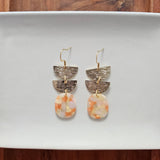 Elena Earrings - Orange Dream from Spiffy & Splendid