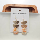 Elena Earrings - Orange Dream from Spiffy & Splendid